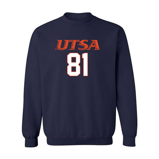 UTSA - NCAA Football : Miles Campbell - Classic Shersey Crewneck Sweatshirt-0