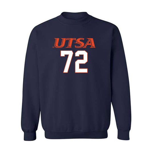 UTSA - NCAA Football : Ibrahim Kebe - Classic Shersey Crewneck Sweatshirt-0