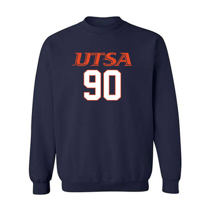 UTSA - NCAA Football : Donald Quaite - Classic Shersey Crewneck Sweatshirt-0