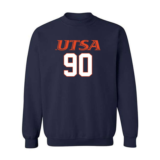 UTSA - NCAA Football : Donald Quaite - Classic Shersey Crewneck Sweatshirt-0
