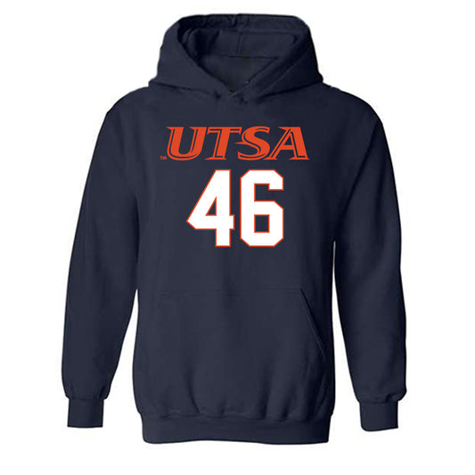 UTSA - NCAA Football : Jacob Lopez-Veasey - Classic Shersey Hooded Sweatshirt-0
