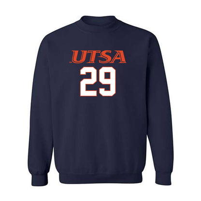 UTSA - NCAA Football : Tangoh Njoh - Classic Shersey Crewneck Sweatshirt-0