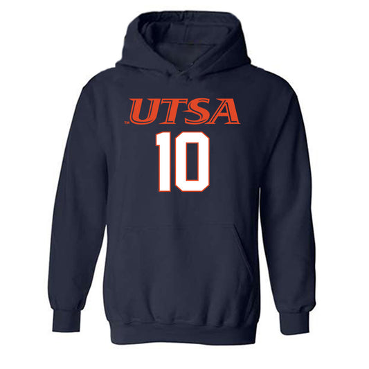 UTSA - NCAA Football : Maguire Gasperson - Classic Shersey Hooded Sweatshirt-0