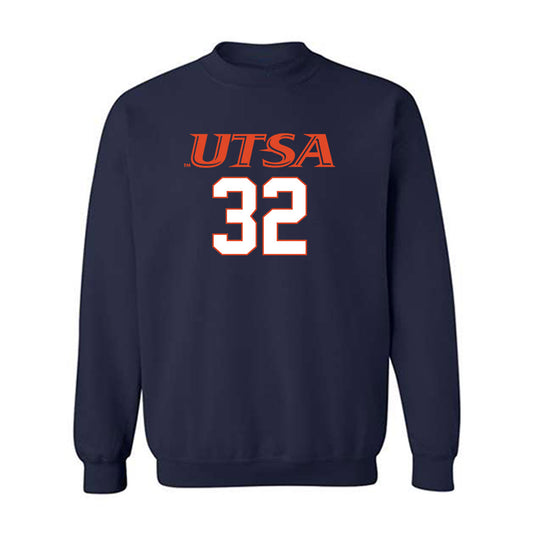 UTSA - NCAA Football : Elijah Baldwin - Classic Shersey Crewneck Sweatshirt-0