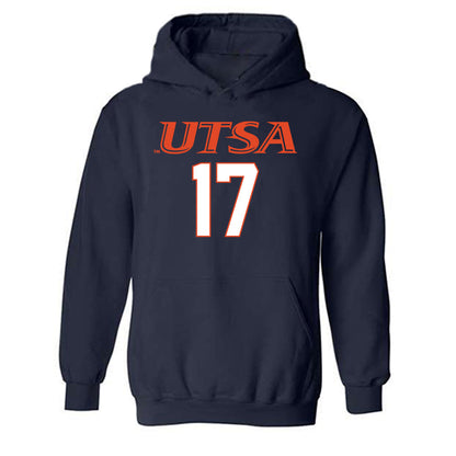 UTSA - NCAA Football : James Madison II - Classic Shersey Hooded Sweatshirt-0