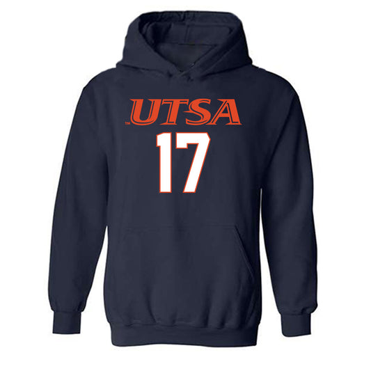UTSA - NCAA Football : James Madison II - Classic Shersey Hooded Sweatshirt-0
