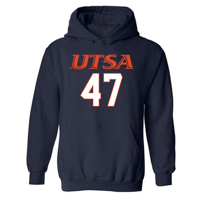 UTSA - NCAA Football : Jon Stephens III - Classic Shersey Hooded Sweatshirt-0