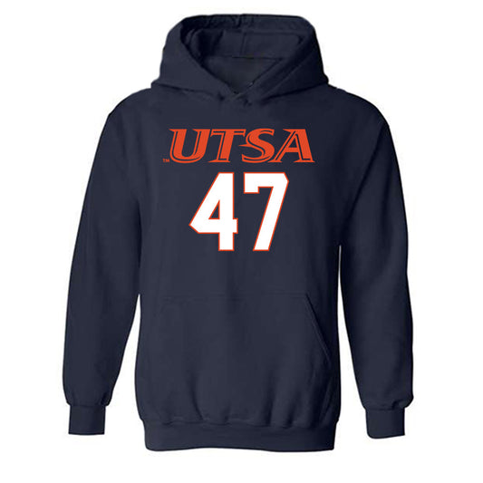 UTSA - NCAA Football : Jon Stephens III - Classic Shersey Hooded Sweatshirt-0