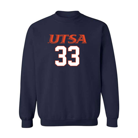 UTSA - NCAA Football : Cael Meisman - Classic Shersey Crewneck Sweatshirt-0