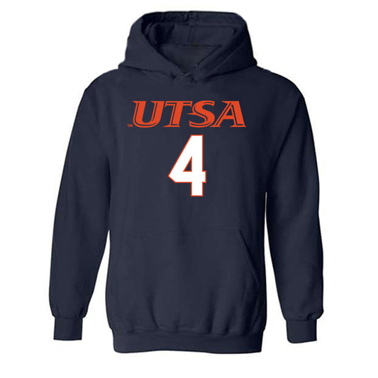 UTSA - NCAA Football : Camron Cooper - Classic Shersey Hooded Sweatshirt-0