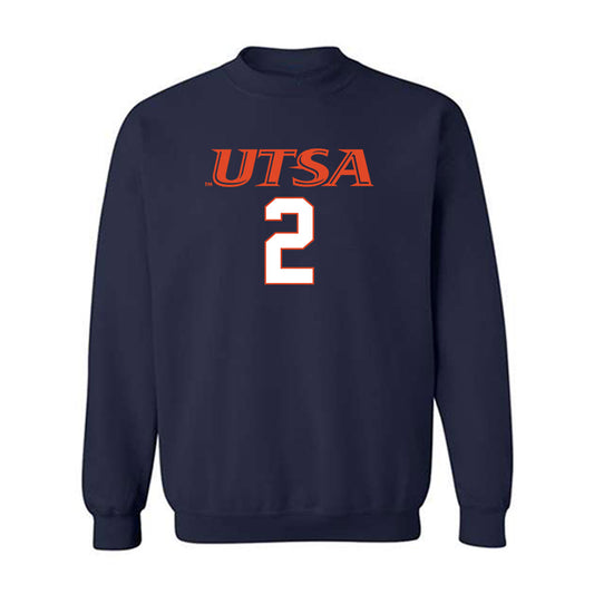 UTSA - NCAA Football : Owen Pewee - Classic Shersey Crewneck Sweatshirt-0
