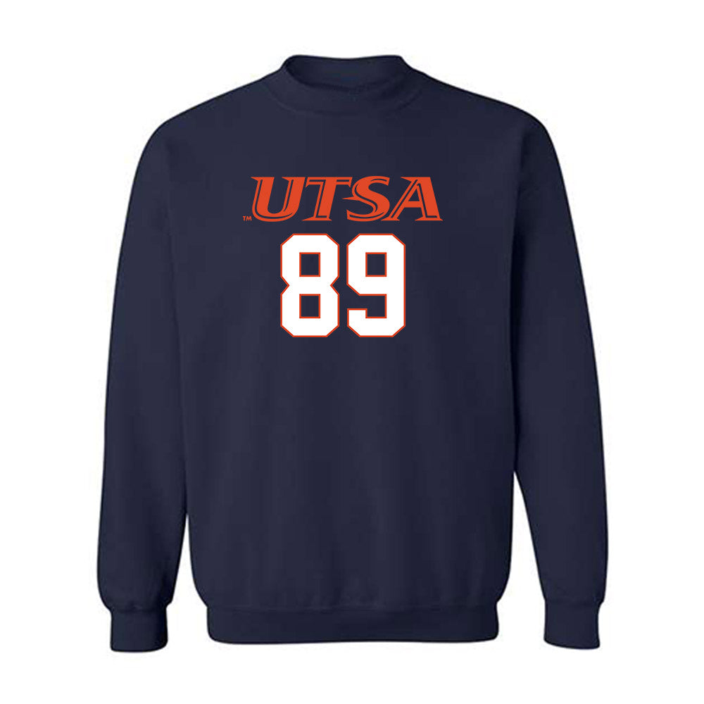 UTSA - NCAA Football : Brandon Young - Classic Shersey Crewneck Sweatshirt-0