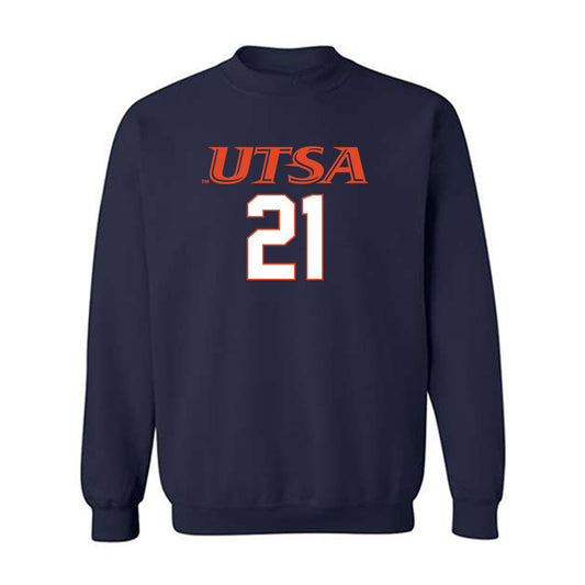 UTSA - NCAA Football : Jarvse Dickerson Jr - Classic Shersey Crewneck Sweatshirt-0