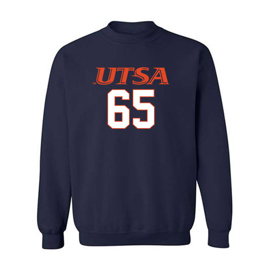 UTSA - NCAA Football : Jarrett Henry - Classic Shersey Crewneck Sweatshirt-0