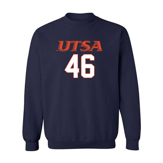 UTSA - NCAA Football : Lane Rogers - Classic Shersey Crewneck Sweatshirt-0