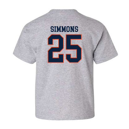 UTSA - NCAA Baseball : Sam Simmons - Sports Shersey Youth T-Shirt-1