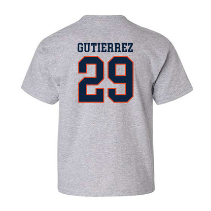 UTSA - NCAA Baseball : Christopher Gutierrez - Sports Shersey Youth T-Shirt-1