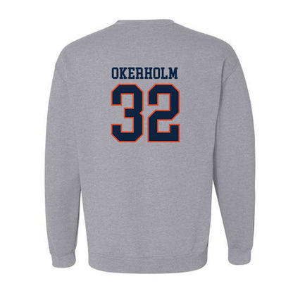 UTSA - NCAA Baseball : Christian Okerholm - Sports Shersey Crewneck Sweatshirt-1