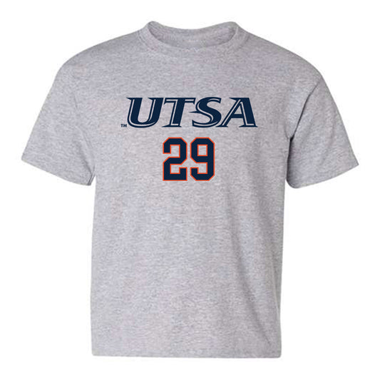 UTSA - NCAA Baseball : Christopher Gutierrez - Sports Shersey Youth T-Shirt-0