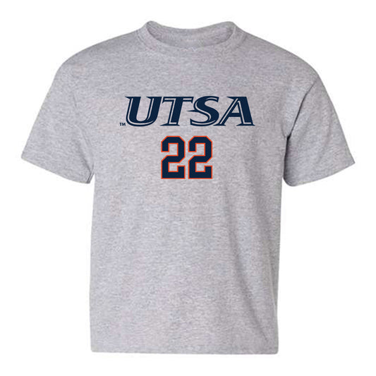 UTSA - NCAA Baseball : Garrett Gruell - Sports Shersey Youth T-Shirt-0