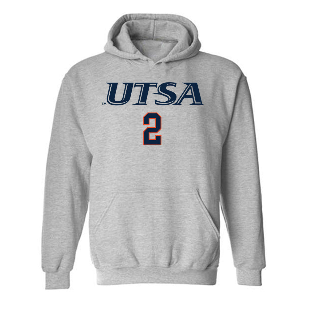 UTSA - NCAA Baseball : Jordan Ballin - Sports Shersey Hooded Sweatshirt-0