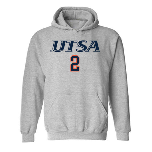 UTSA - NCAA Baseball : Jordan Ballin - Sports Shersey Hooded Sweatshirt-0