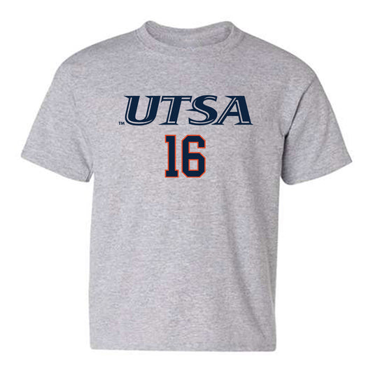 UTSA - NCAA Baseball : Blayne Lyne - Sports Shersey Youth T-Shirt-0