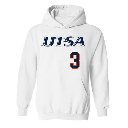 UTSA - NCAA Softball : Sabrina Wick - Sports Shersey Hooded Sweatshirt-0