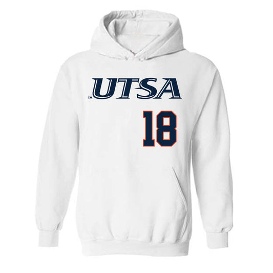 UTSA - NCAA Softball : Olivia Kotowski - Sports Shersey Hooded Sweatshirt-0