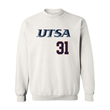 UTSA - NCAA Softball : Aubrey Flores - Sports Shersey Crewneck Sweatshirt-0
