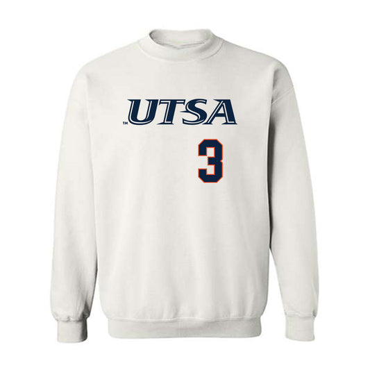 UTSA - NCAA Softball : Sabrina Wick - Sports Shersey Crewneck Sweatshirt-0