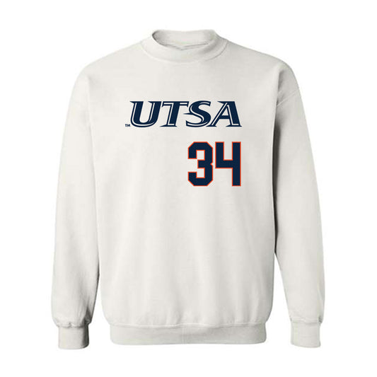 UTSA - NCAA Softball : Arlette Hernandez - Sports Shersey Crewneck Sweatshirt-0
