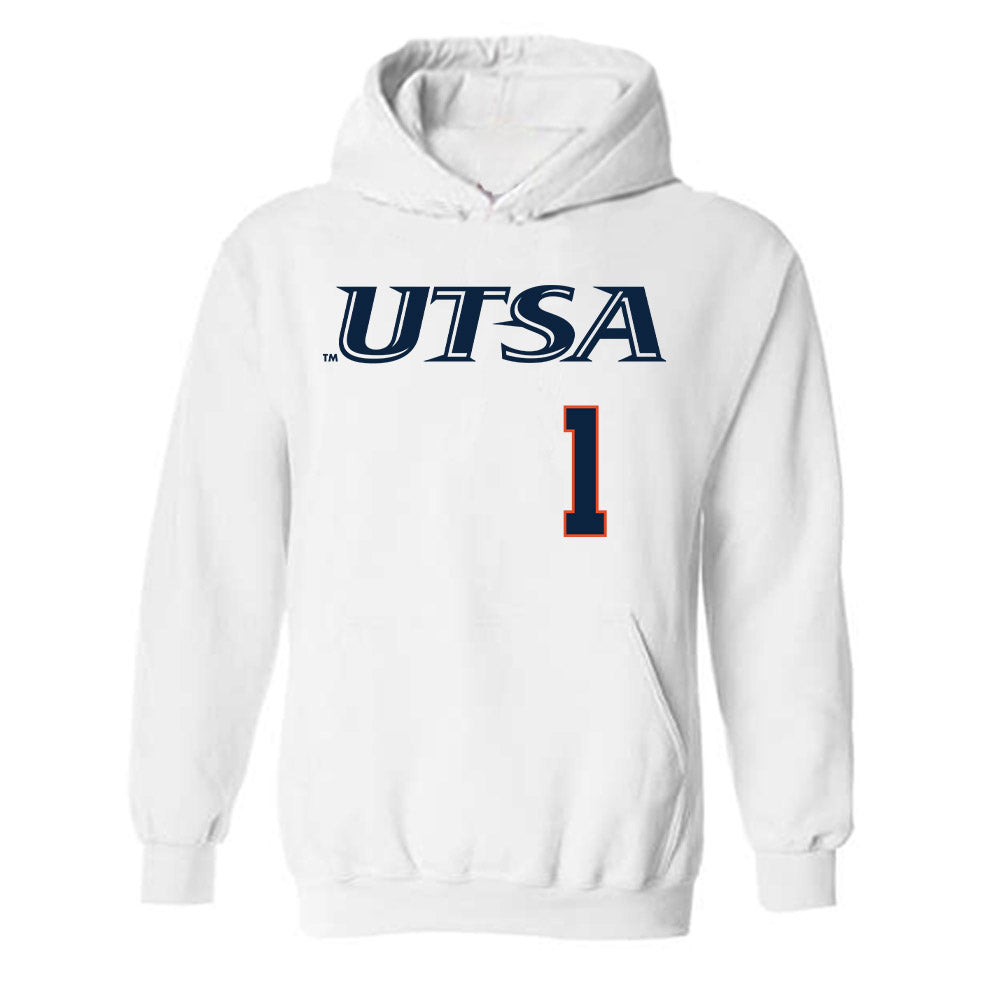 UTSA - NCAA Softball : Kailey McKinney - Sports Shersey Hooded Sweatshirt-0