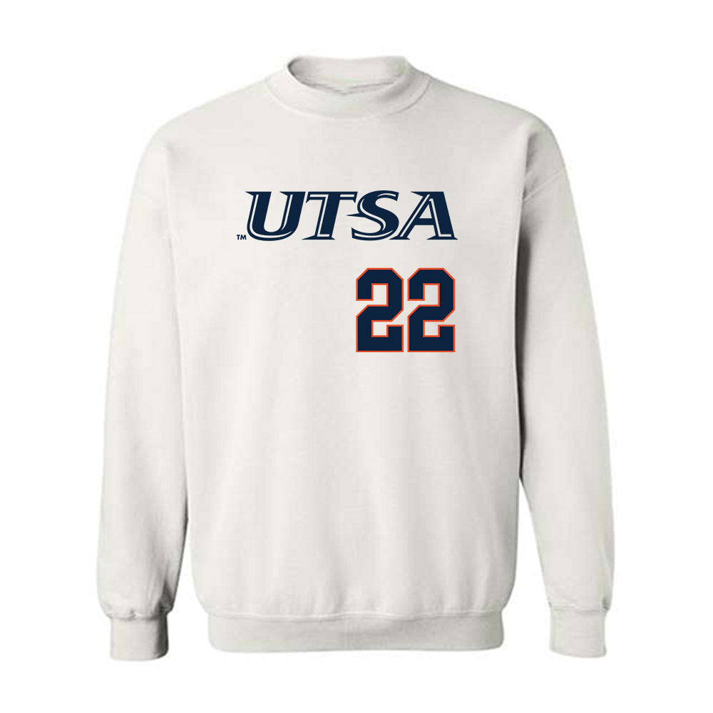 UTSA - NCAA Softball : Brookelynn Meador - Sports Shersey Crewneck Sweatshirt-0