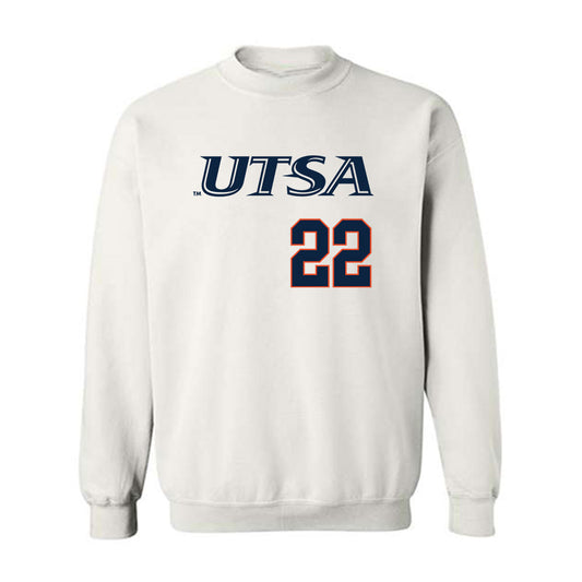 UTSA - NCAA Softball : Brookelynn Meador - Sports Shersey Crewneck Sweatshirt-0