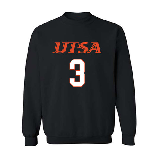 UTSA - NCAA Women's Volleyball : Alyssa Manitzas - Sports Shersey Crewneck Sweatshirt-0