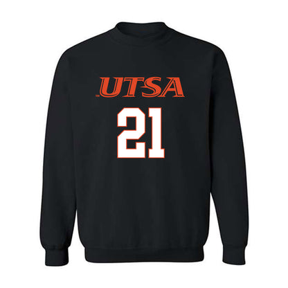 UTSA - NCAA Women's Volleyball : Valeria Ortiz - Sports Shersey Crewneck Sweatshirt-0
