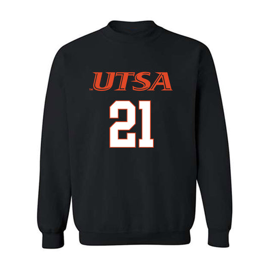 UTSA - NCAA Women's Volleyball : Valeria Ortiz - Sports Shersey Crewneck Sweatshirt-0