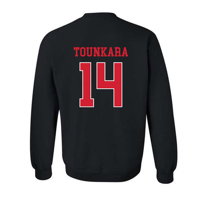 Houston - NCAA Football : Muizz Tounkara - Replica Shersey Crewneck Sweatshirt-1