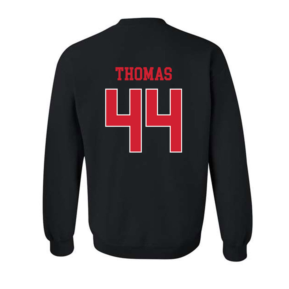 Houston - NCAA Football : Rodney Thomas - Replica Shersey Crewneck Sweatshirt-1