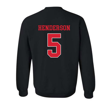 Houston - NCAA Football : Keisean Henderson - Replica Shersey Crewneck Sweatshirt-1