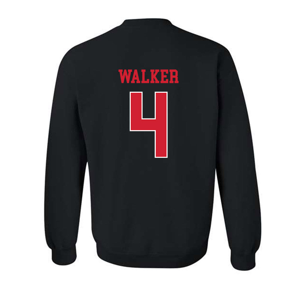 Houston - NCAA Football : Trent Walker - Replica Shersey Crewneck Sweatshirt-1