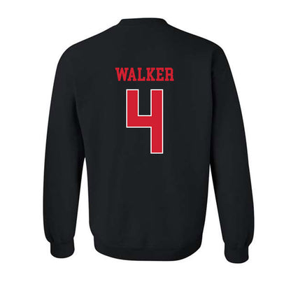 Houston - NCAA Football : Trent Walker - Replica Shersey Crewneck Sweatshirt-1