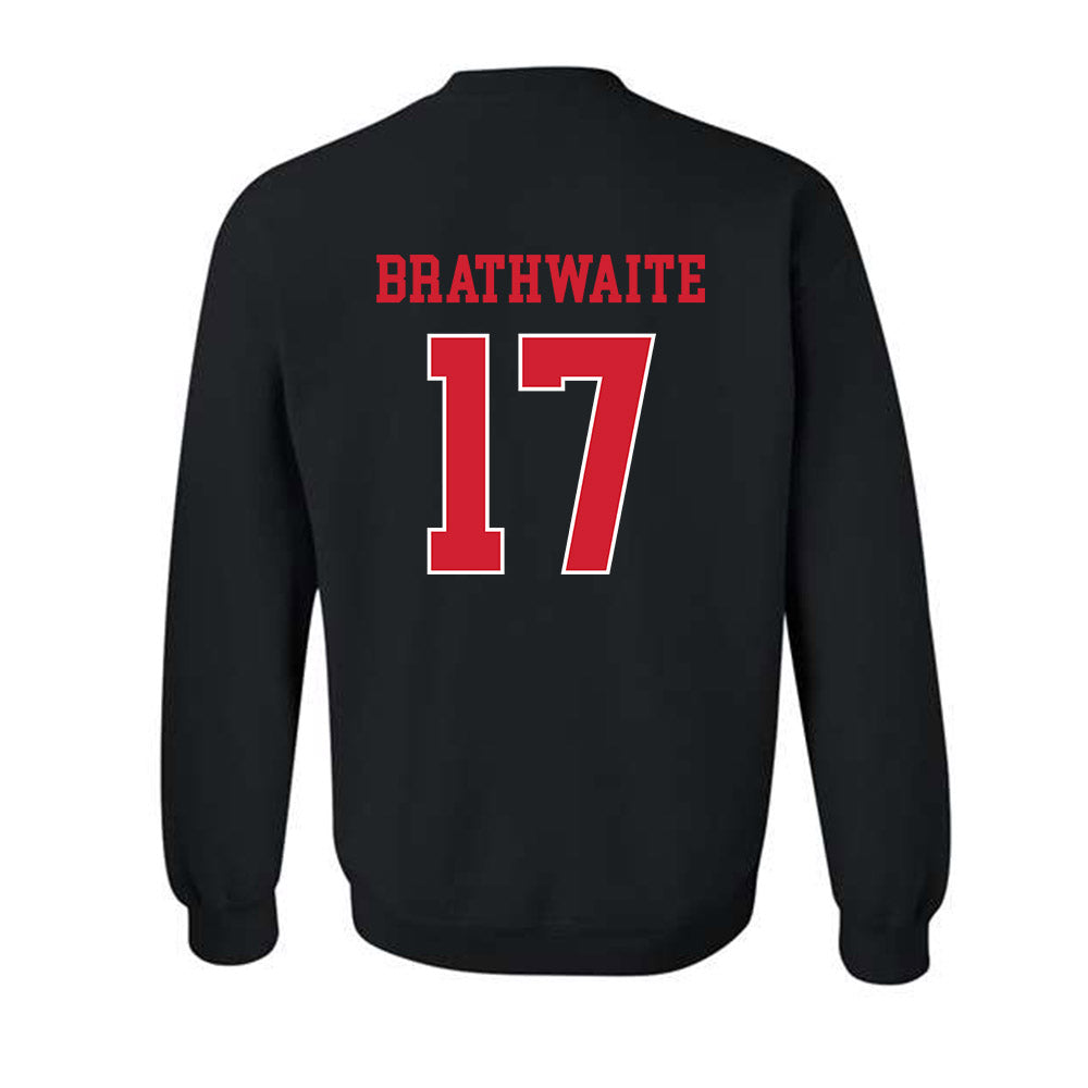 Houston - NCAA Football : Christian Brathwaite - Replica Shersey Crewneck Sweatshirt-1