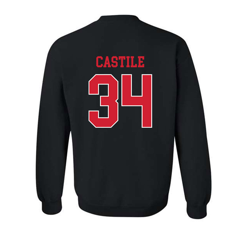 Houston - NCAA Football : Bryson Castile - Replica Shersey Crewneck Sweatshirt-1