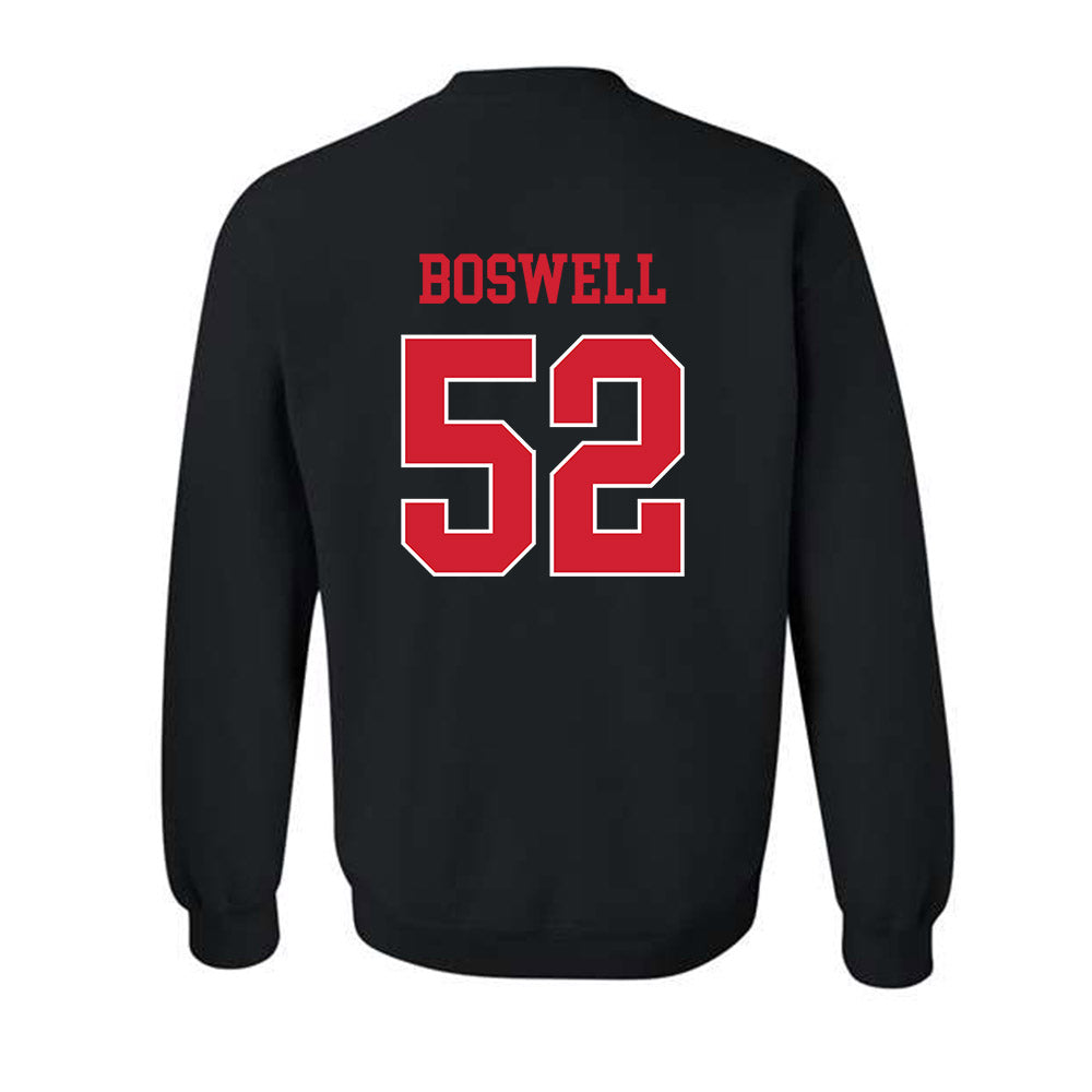 Houston - NCAA Football : Anthony Boswell - Replica Shersey Crewneck Sweatshirt-1