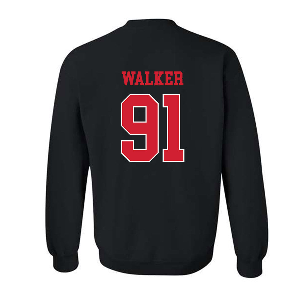 Houston - NCAA Football : Kaleb Walker - Replica Shersey Crewneck Sweatshirt-1