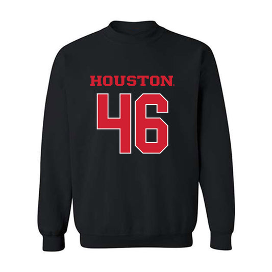 Houston - NCAA Football : Jeffrey Strozier - Replica Shersey Crewneck Sweatshirt-0