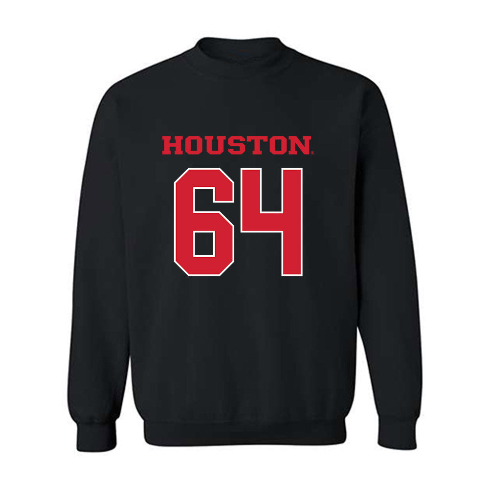 Houston - NCAA Football : Jackson Carson Wentz - Replica Shersey Crewneck Sweatshirt-0