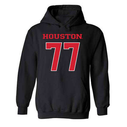 Houston - NCAA Football : Troy Pless - Replica Shersey Hooded Sweatshirt-0